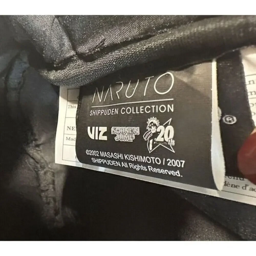 Naruto‎ Mini Backpack New With Tags White Black Adjustable Strap Anime